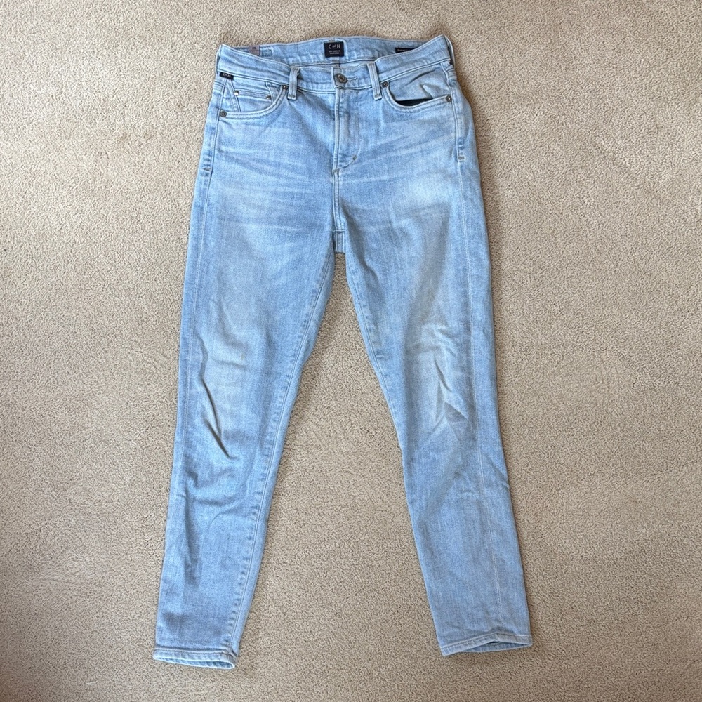 Citizens Rocket Crop high rise skinny